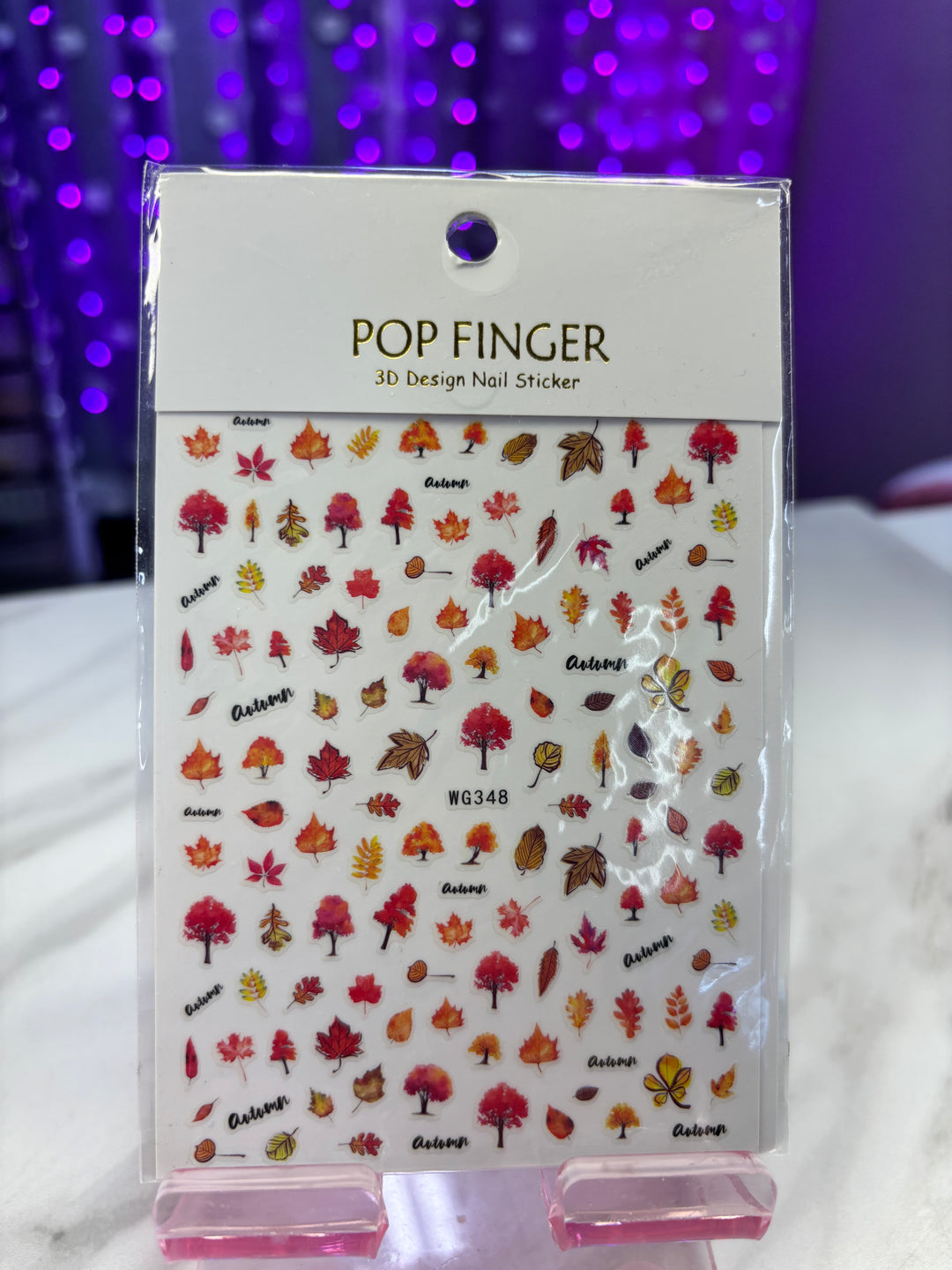 FALL NAIL STICKER