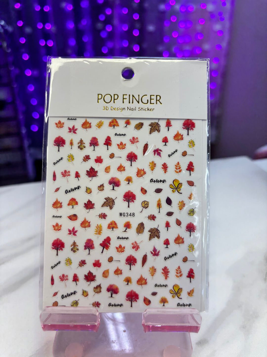 FALL NAIL STICKER