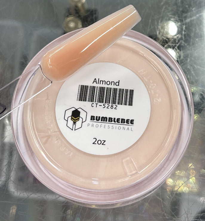 BUMBLEBEE COVER ALMOND ACRYLIC POWDER