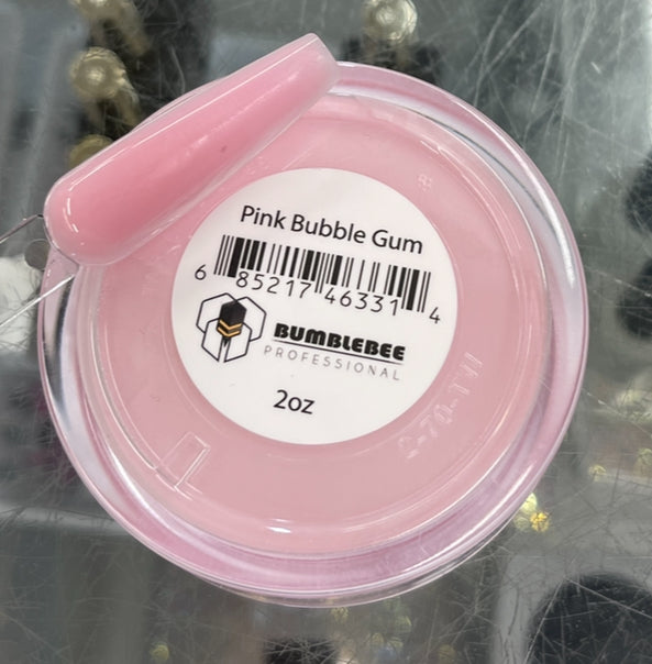 BUMBLEBEE COVER PINK BUBBLE GUM ACRYLIC POWDER