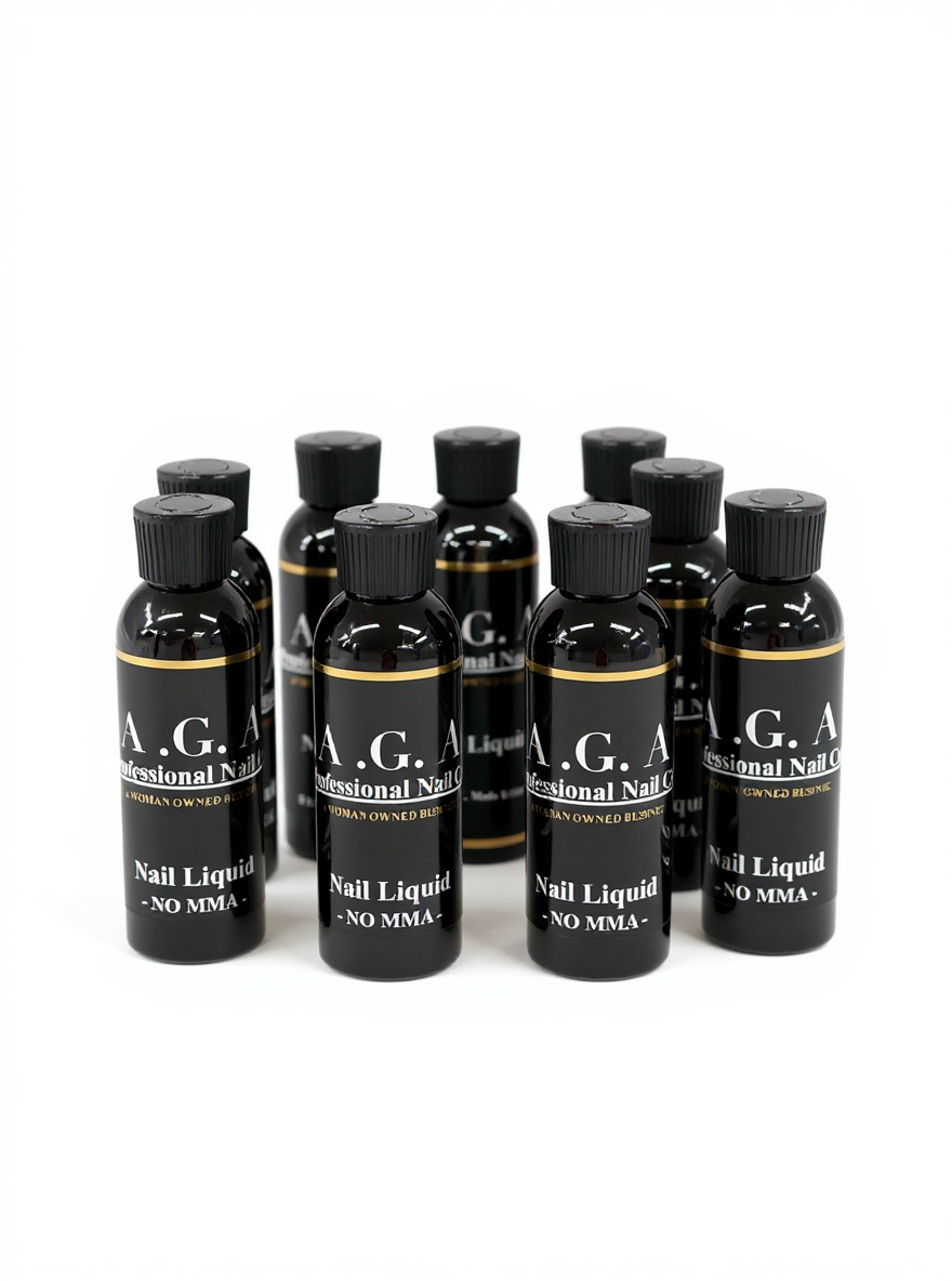 A.G.A TRADITIONAL NAIL LIQUID MONOMER 4OZ (EMA )