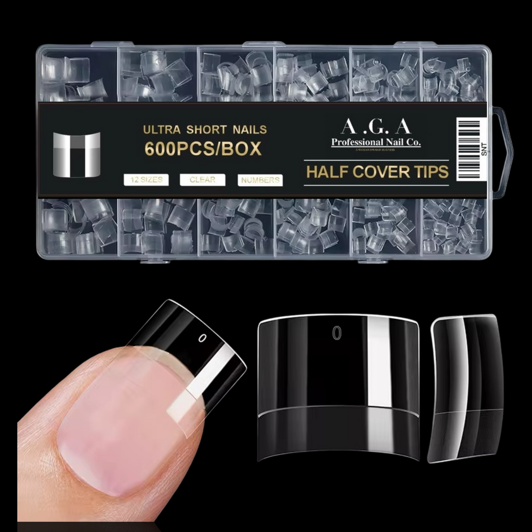 A.G.A HALF COVER XS SQUARE TIPS