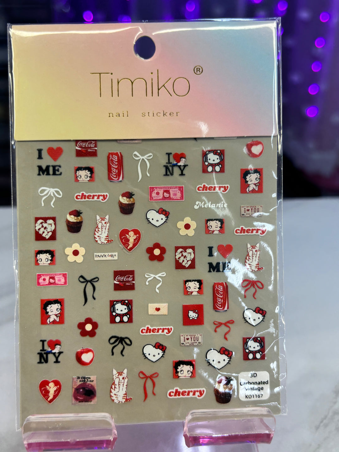CHARACTER NAIL STICKER