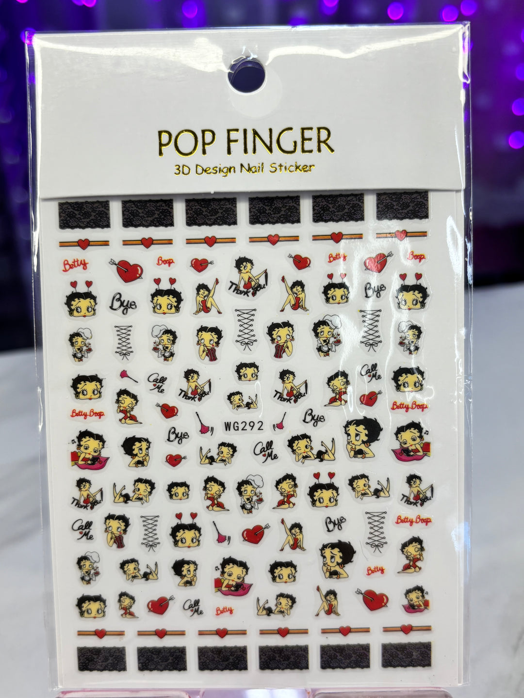 CHARACTER NAIL STICKER