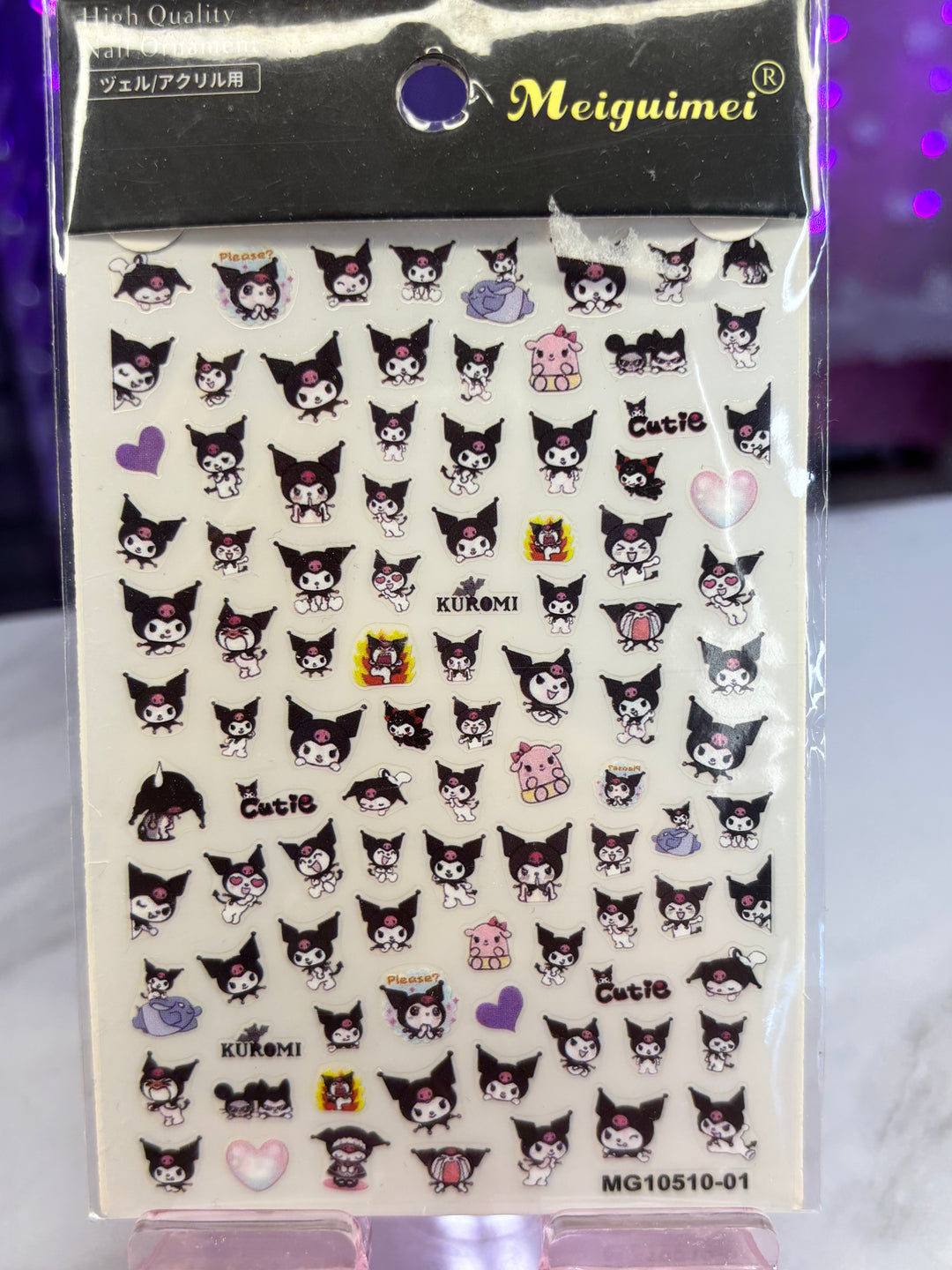CHARACTER NAIL STICKER