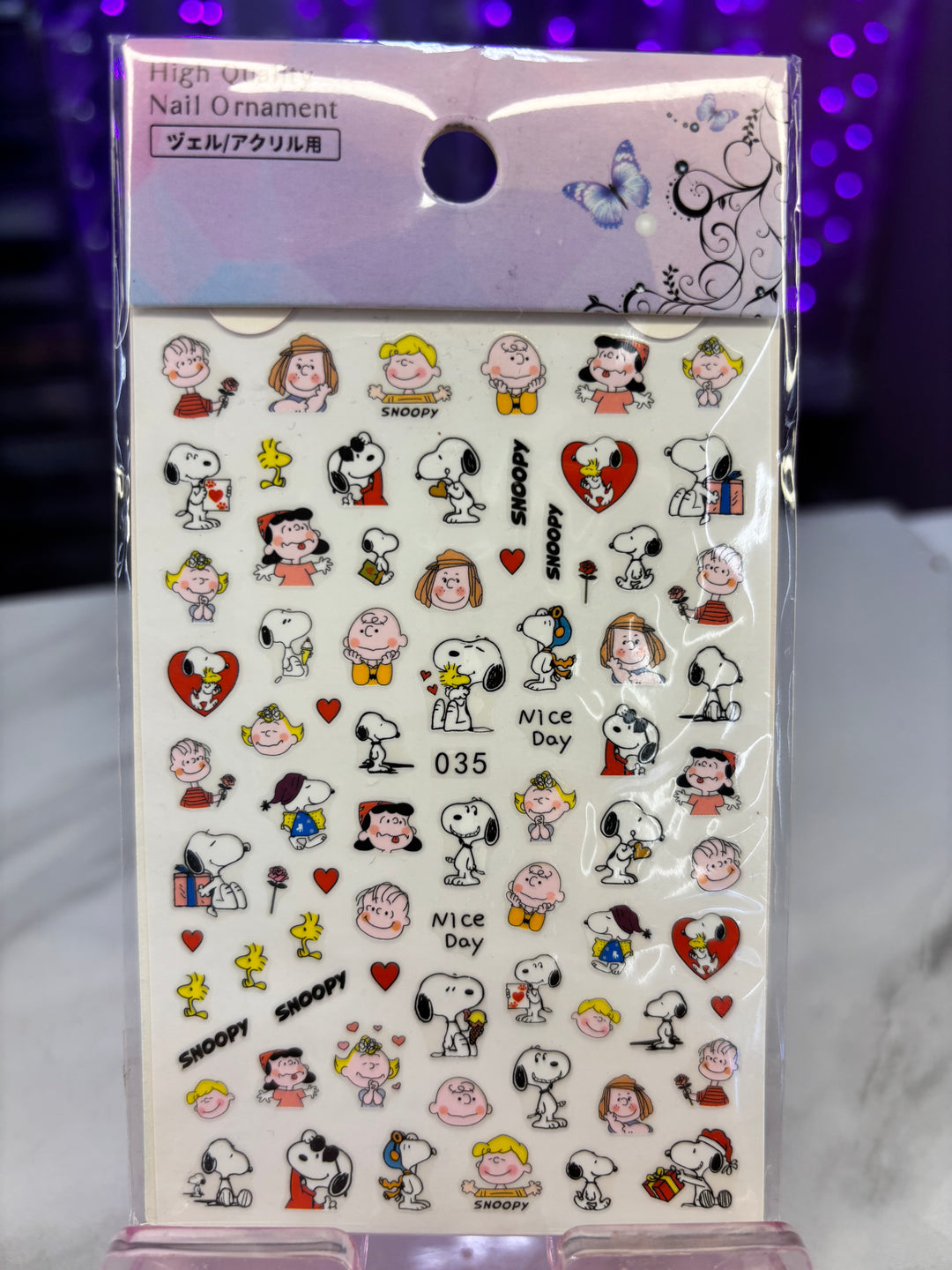 CHARACTER NAIL STICKER
