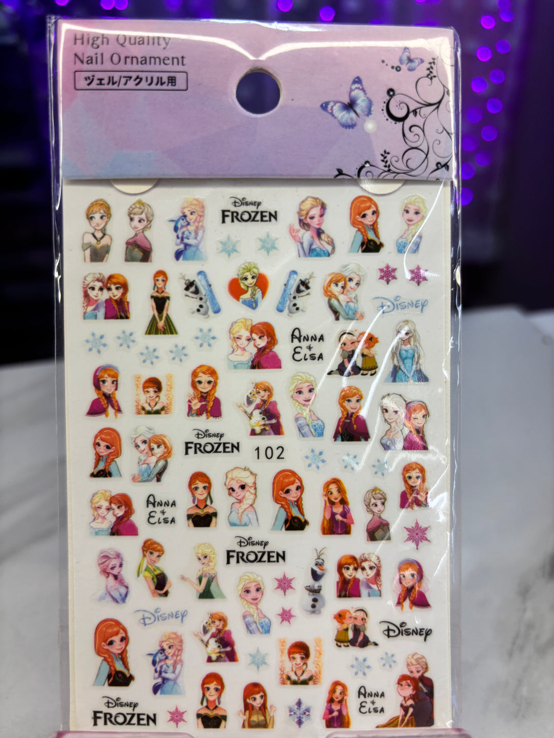 CHARACTER NAIL STICKER
