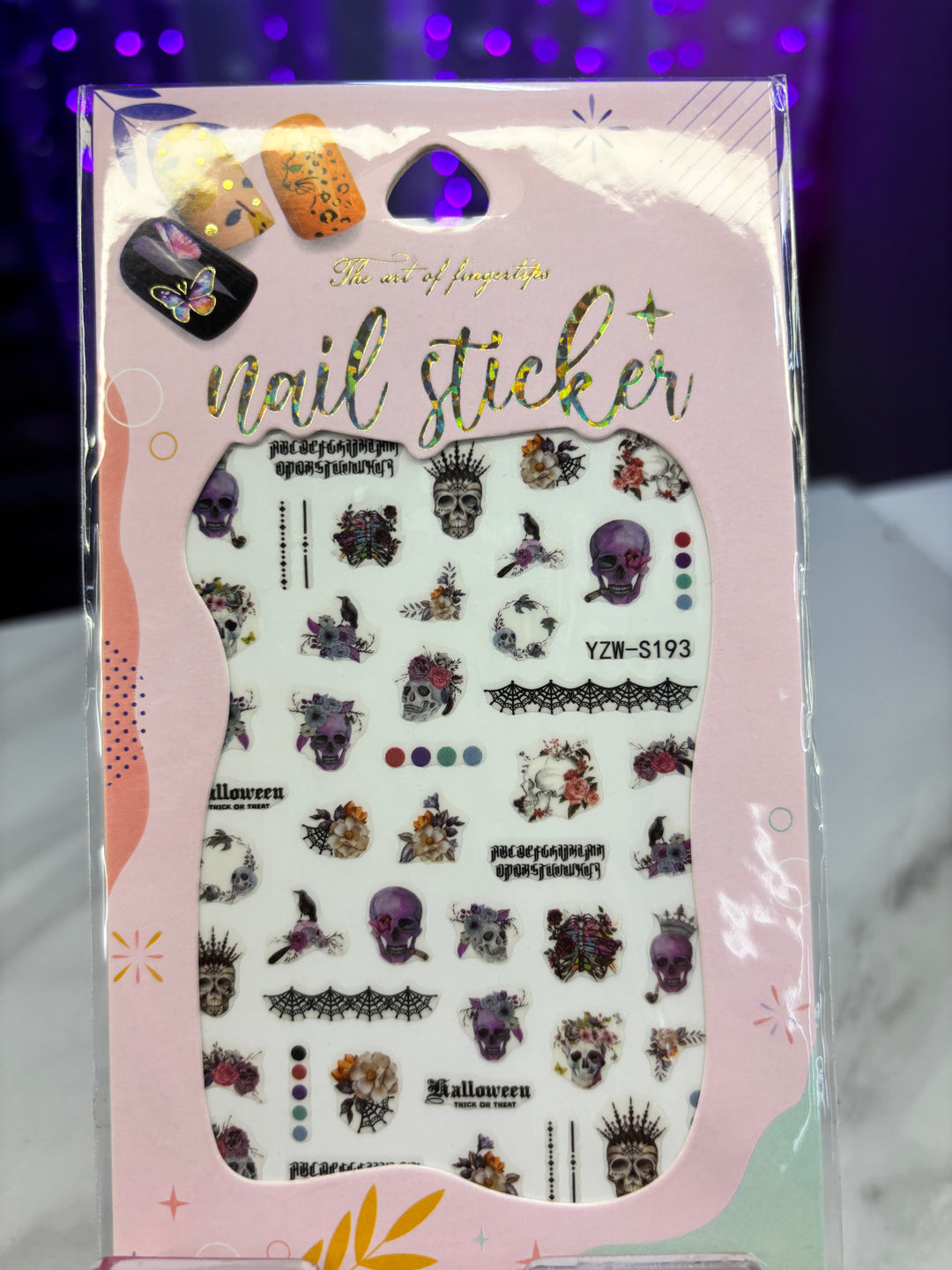 HALLOWEEN NAIL STICKER