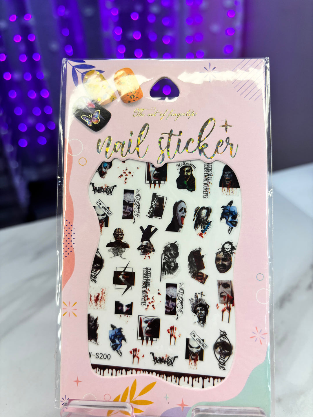 HALLOWEEN NAIL STICKER