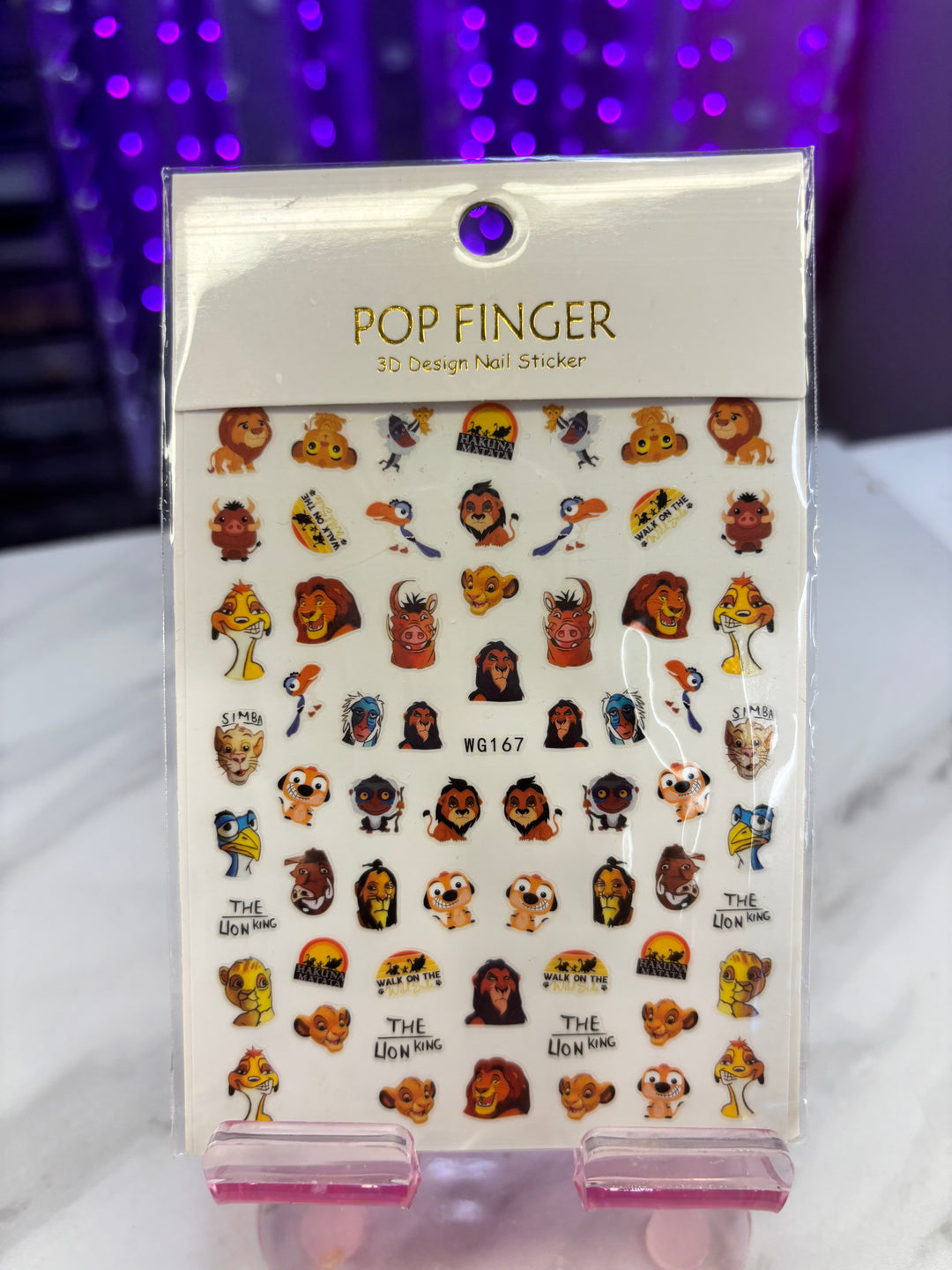 LION NAIL STICKR