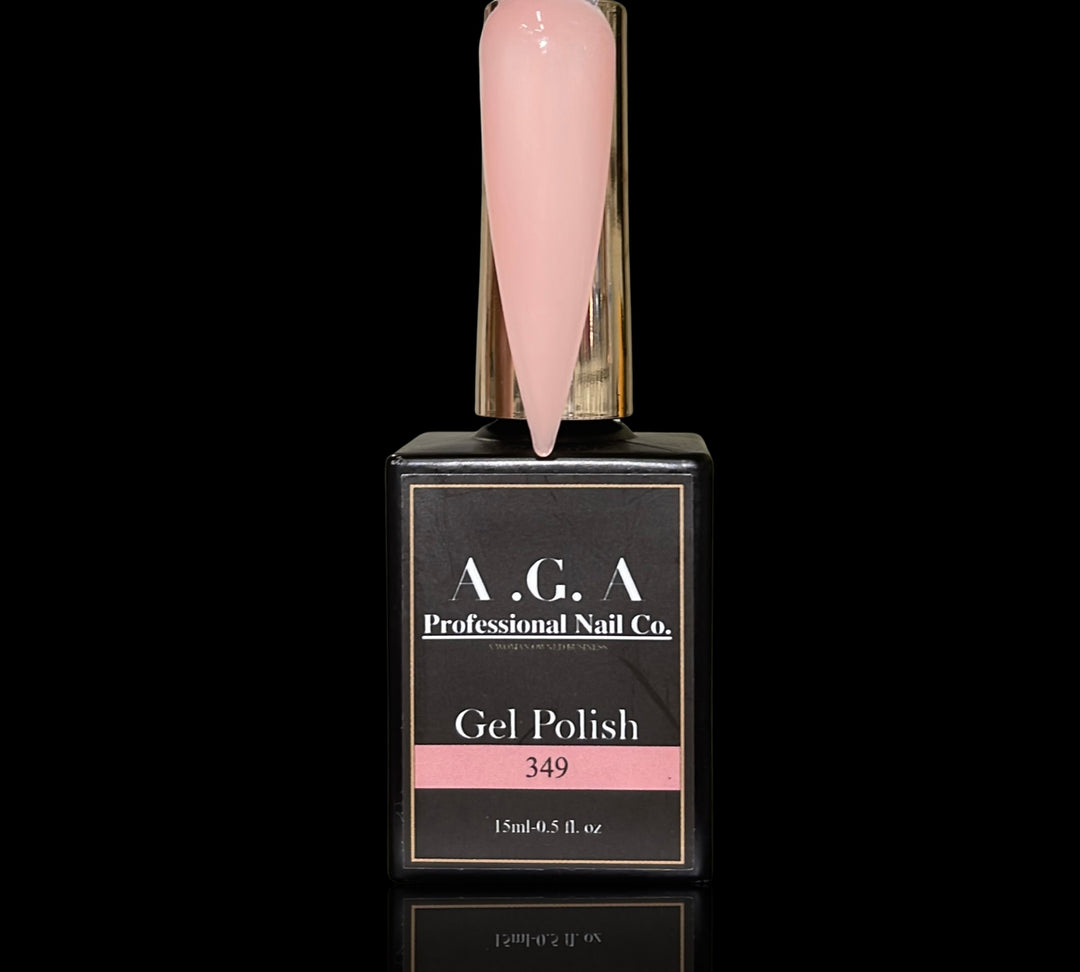 A.G.A GEL POLISH #349 (sheer nude )