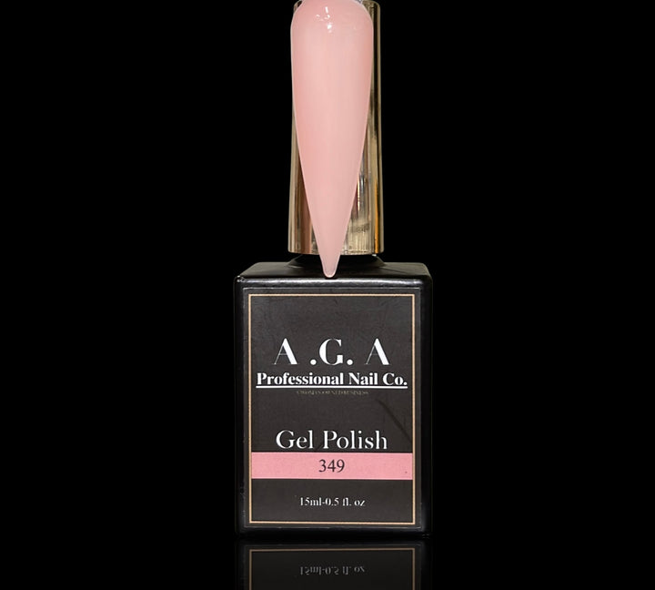 A.G.A GEL POLISH #349 (sheer nude )