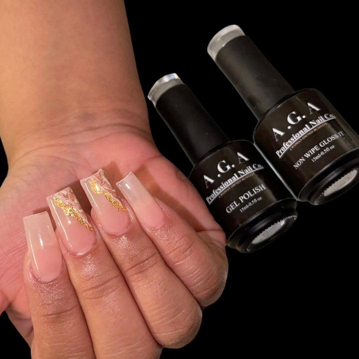 A.G.A GEL POLISH #349 (sheer nude )