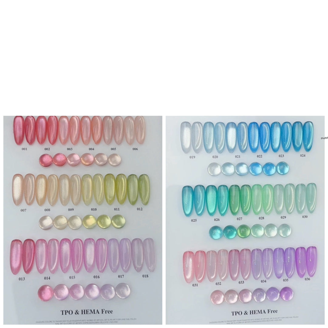A.G.A NEW PASTEL CAT EYE COLLECTION
