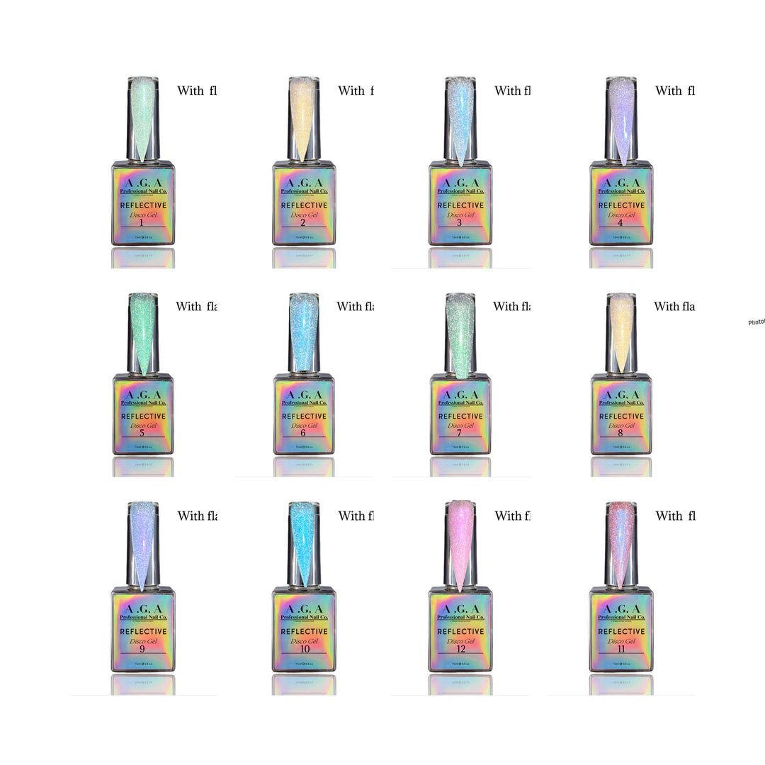 A.G.A REFLECTIVE GEL COLLECTION