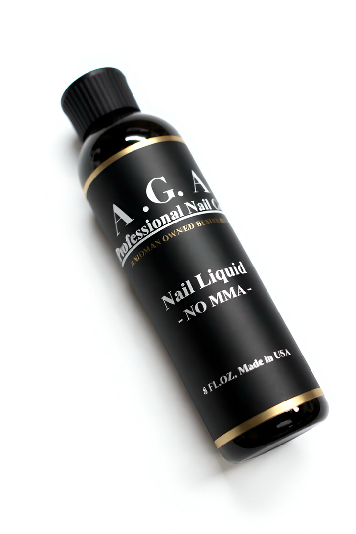 A.G.A TRADITONAL NAIL LIQUID MONOMER 8 oz (EMA )