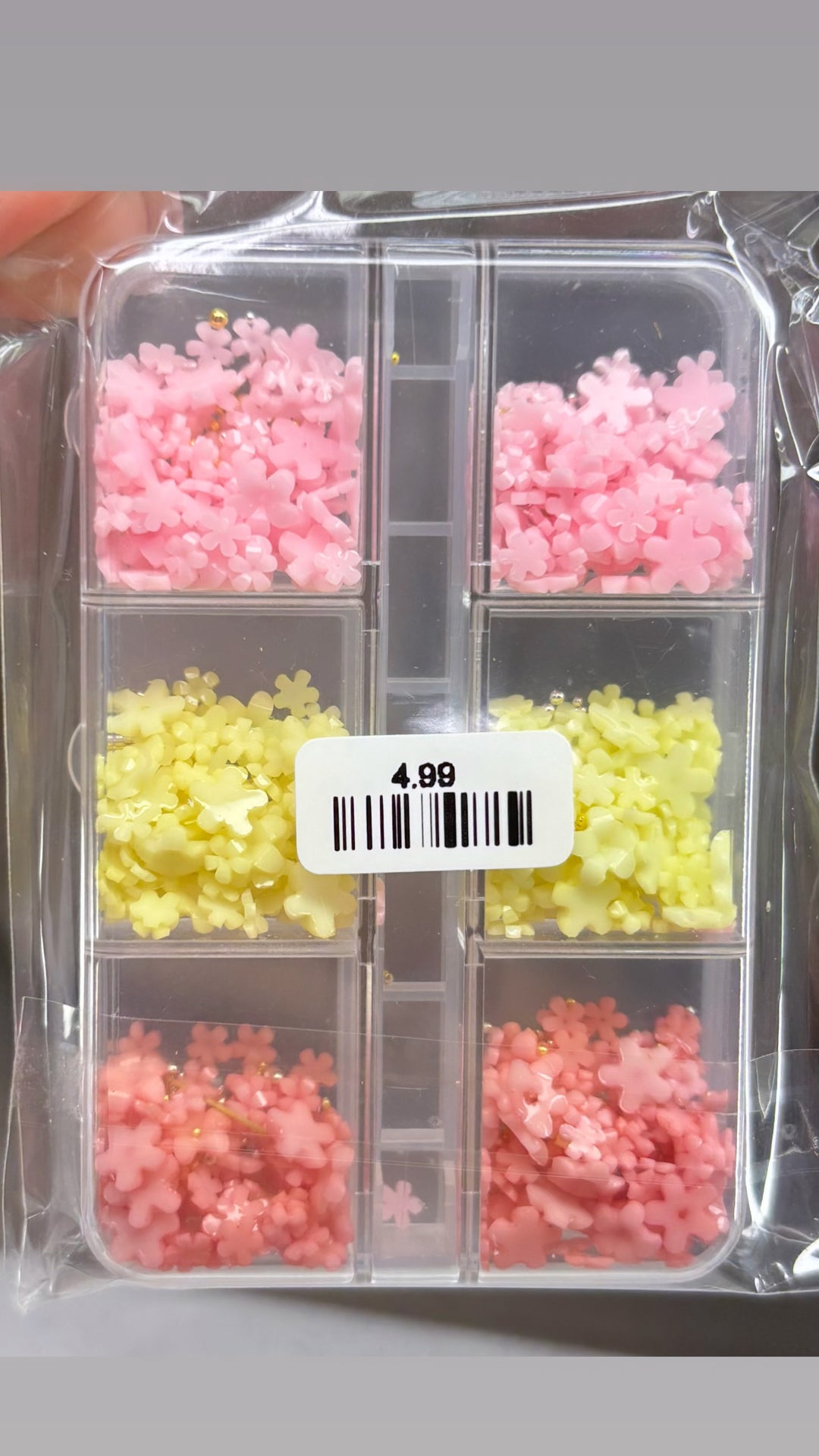 3D RESIN FLOWER ( 6 GRID PACK )