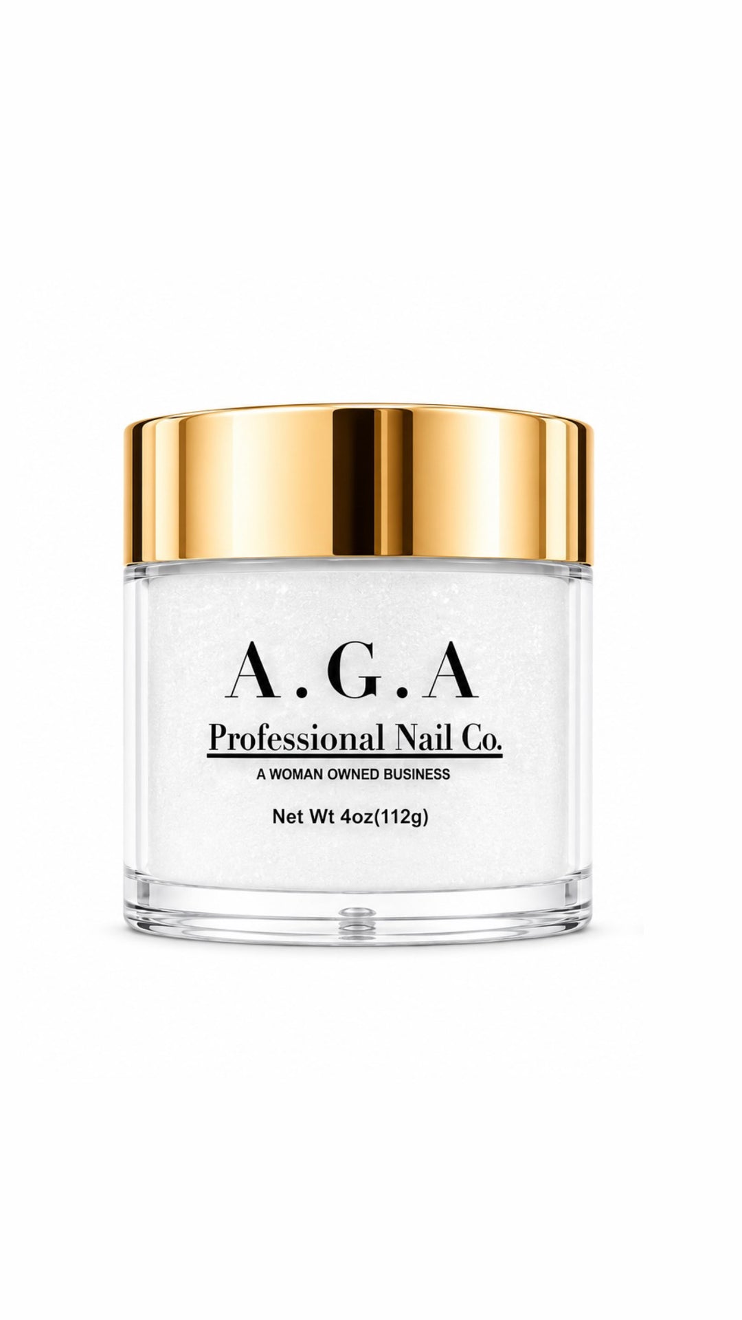 A.G.A 4 OZ CLEAR ACRYLIC POWDER