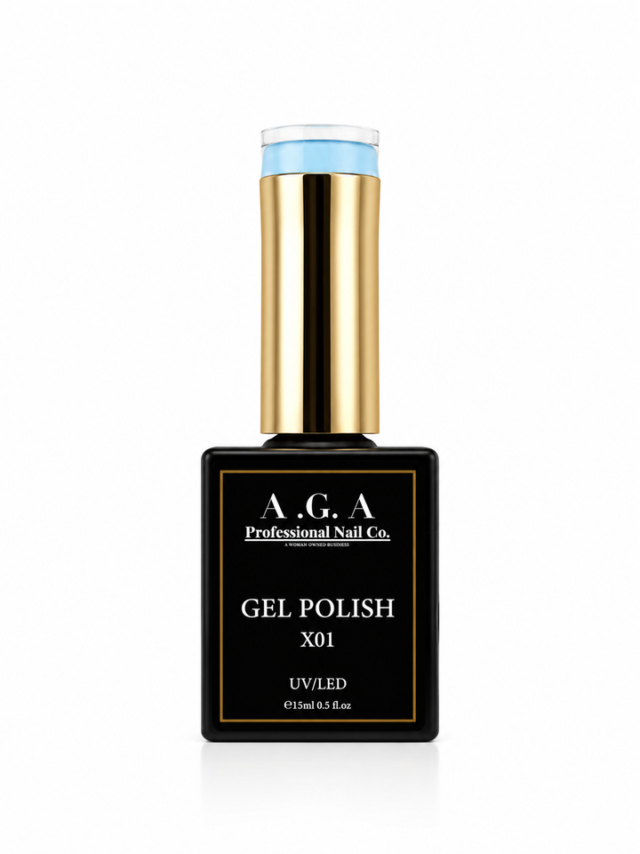 A.G.A X01-65 BLUE GEL POLISH