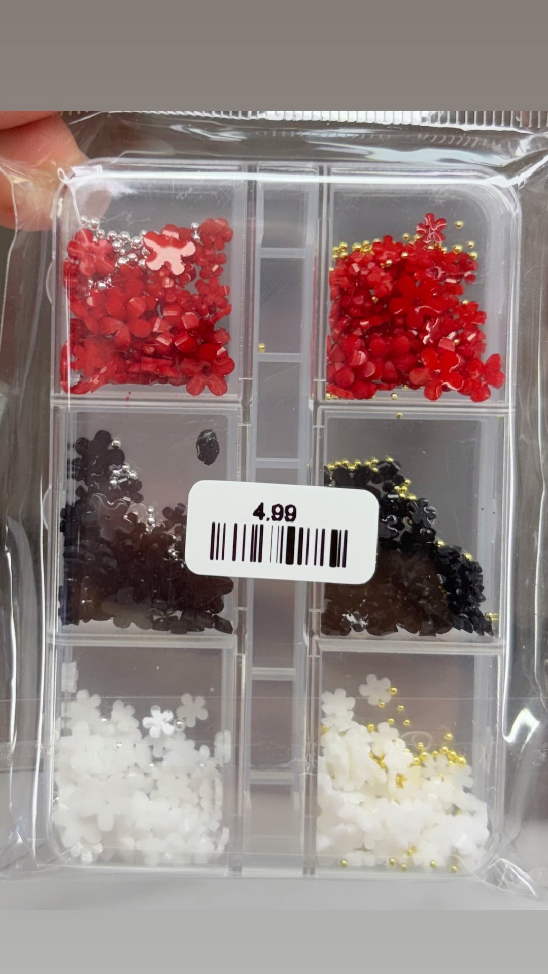 3D RESIN FLOWER ( 6 GRID PACK )