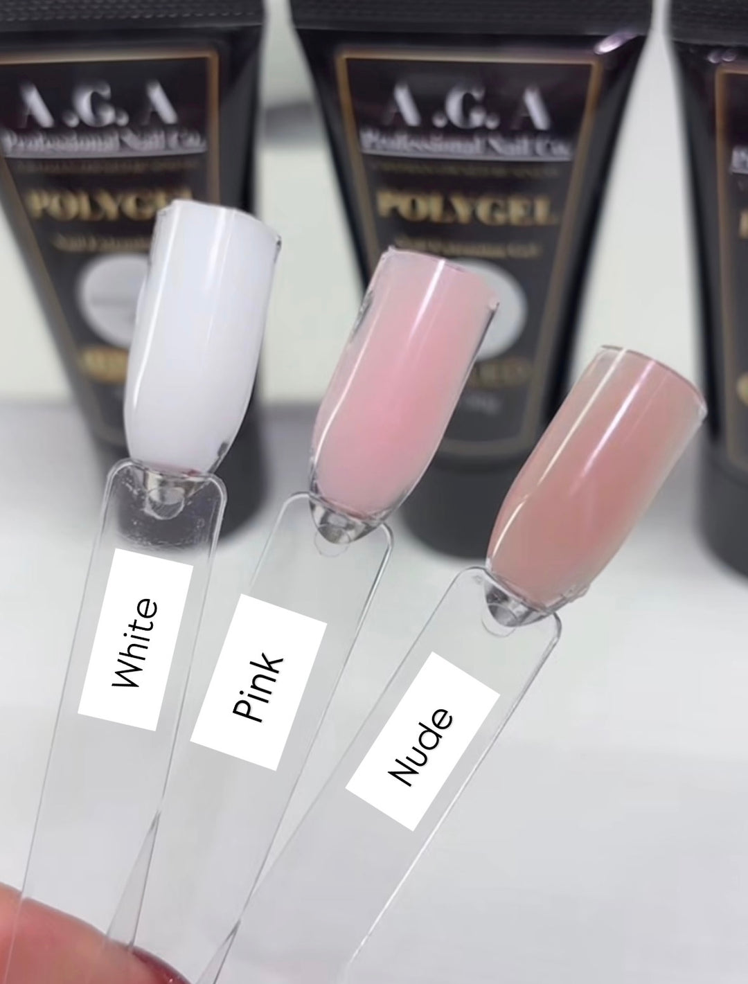 A.G.A POLYGEL  WHITE