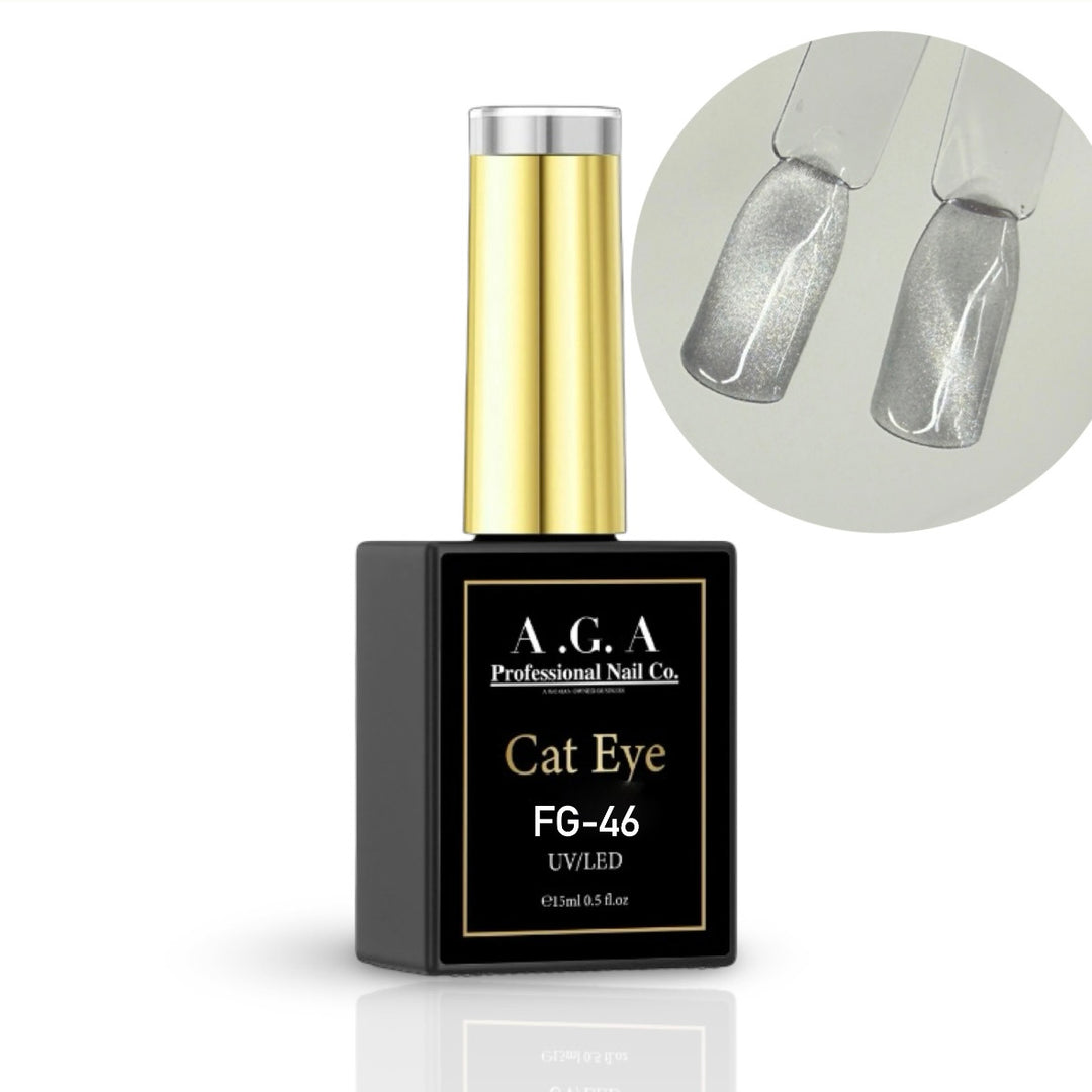 A.G.A CAT EYE GEL # FG-46 SILVER