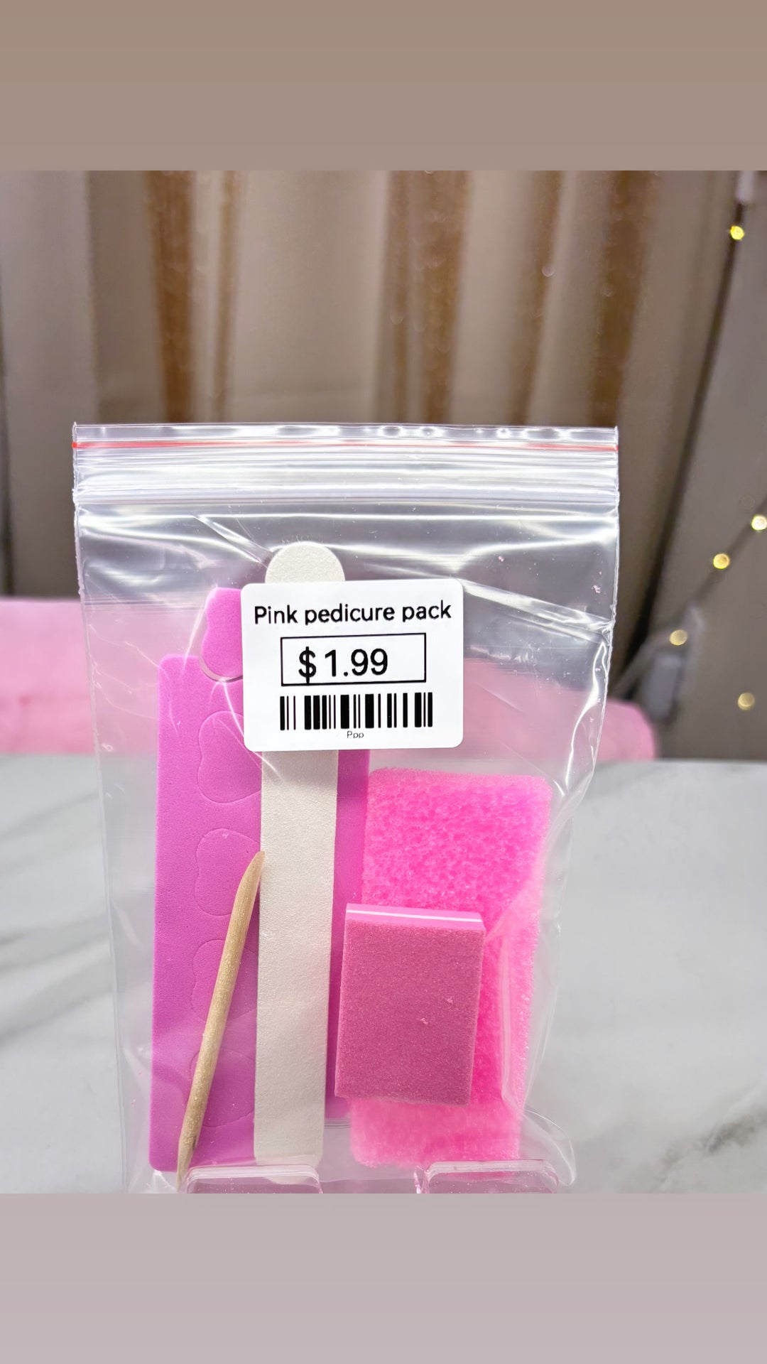 5 pc Disposable Pedicure pack