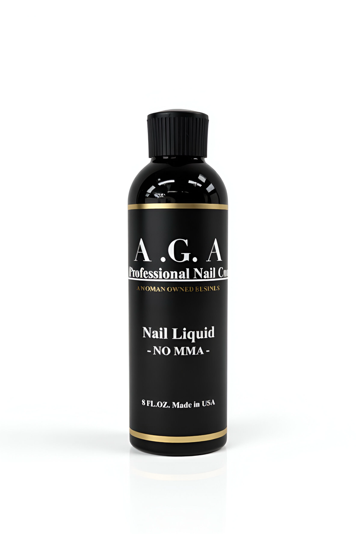 A.G.A TRADITONAL NAIL LIQUID MONOMER 8 oz (EMA )