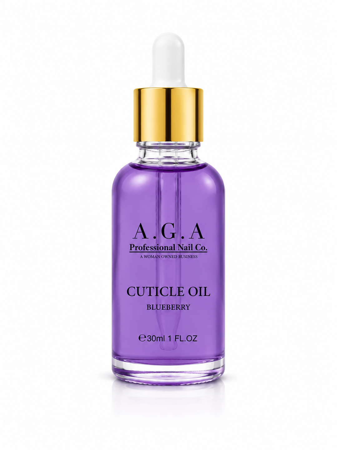 A.G.A 1oz BLUEBERRY CUTICLE OIL DROPPER