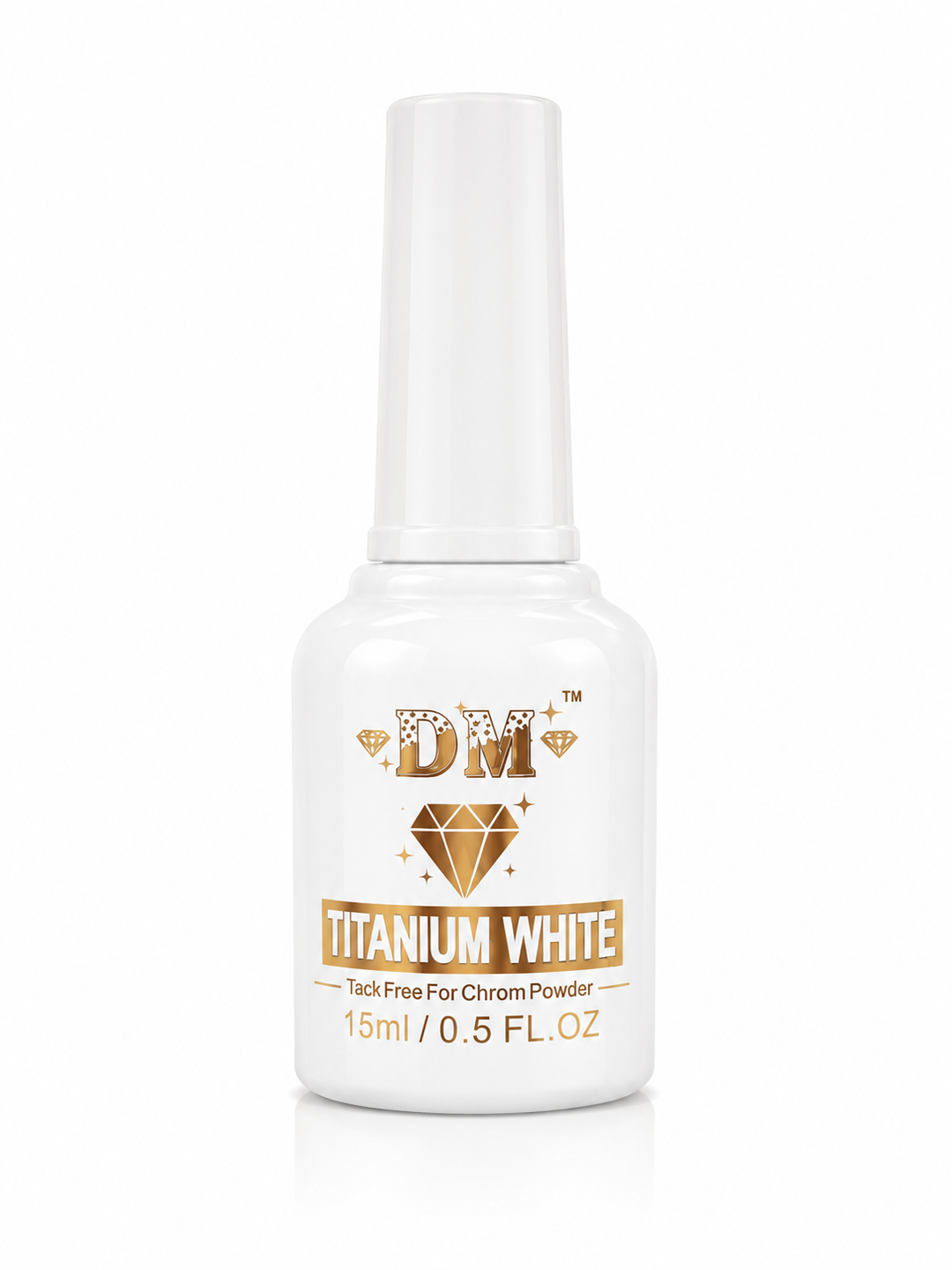 DM TITANIUM WHITE GEL POLISH 15ML
