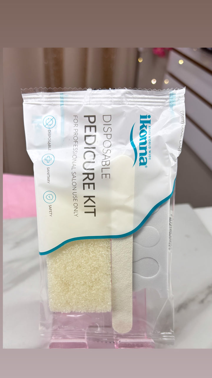 Ikonna 4 pc disposable pedicure pack