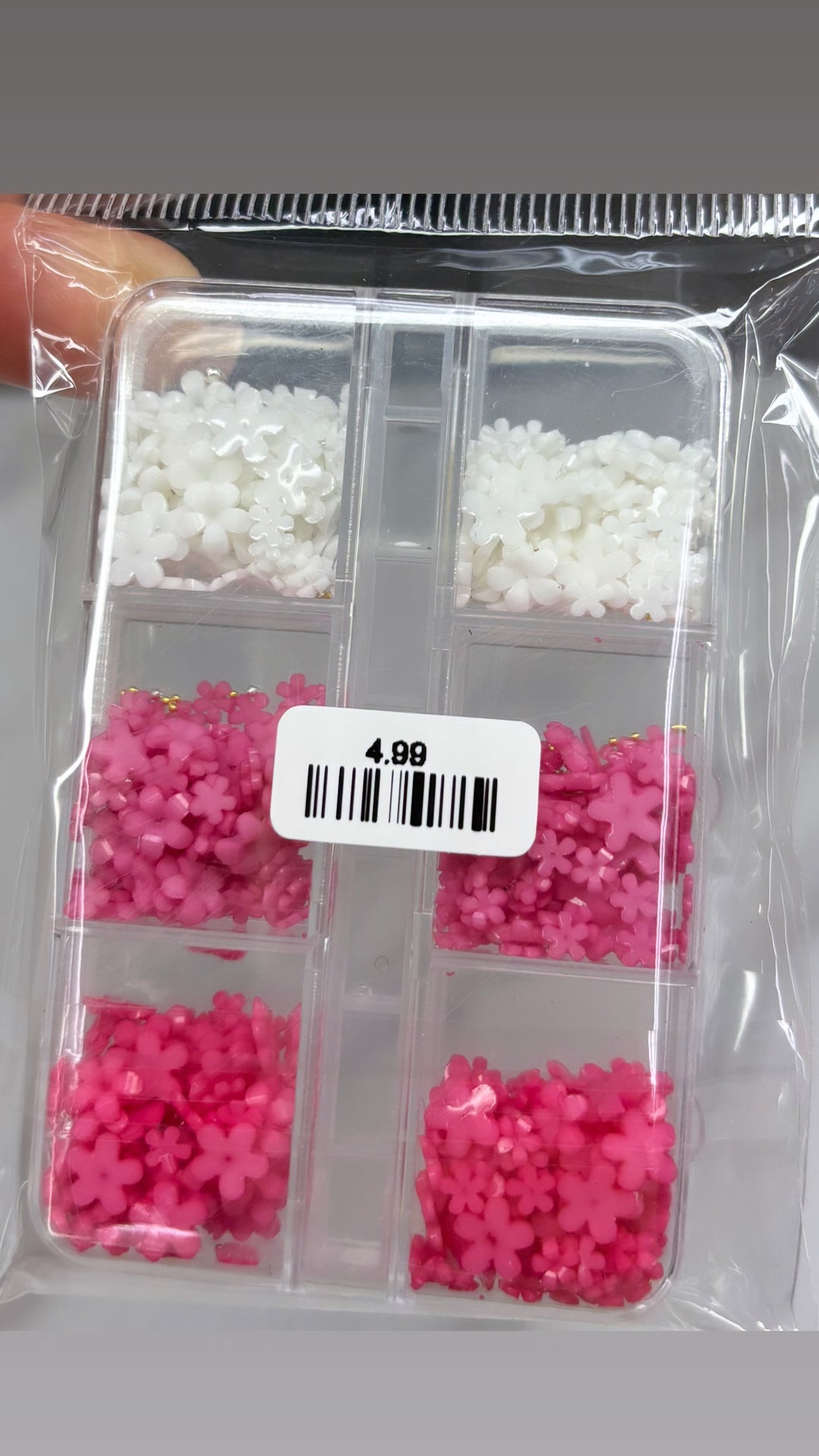3D RESIN FLOWER ( 6 GRID PACK )