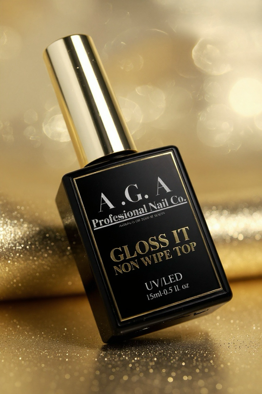 A.G.A NON WIPE GLOSS IT TOP COAT