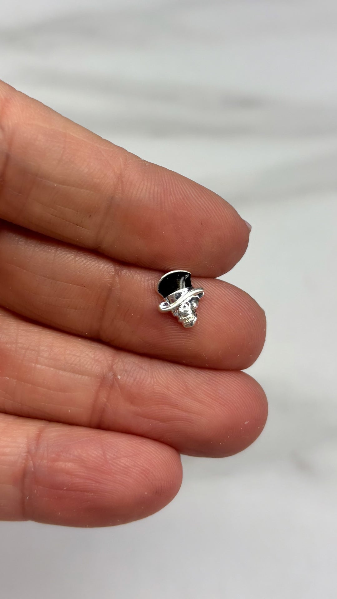 Scull Halloween nail charm