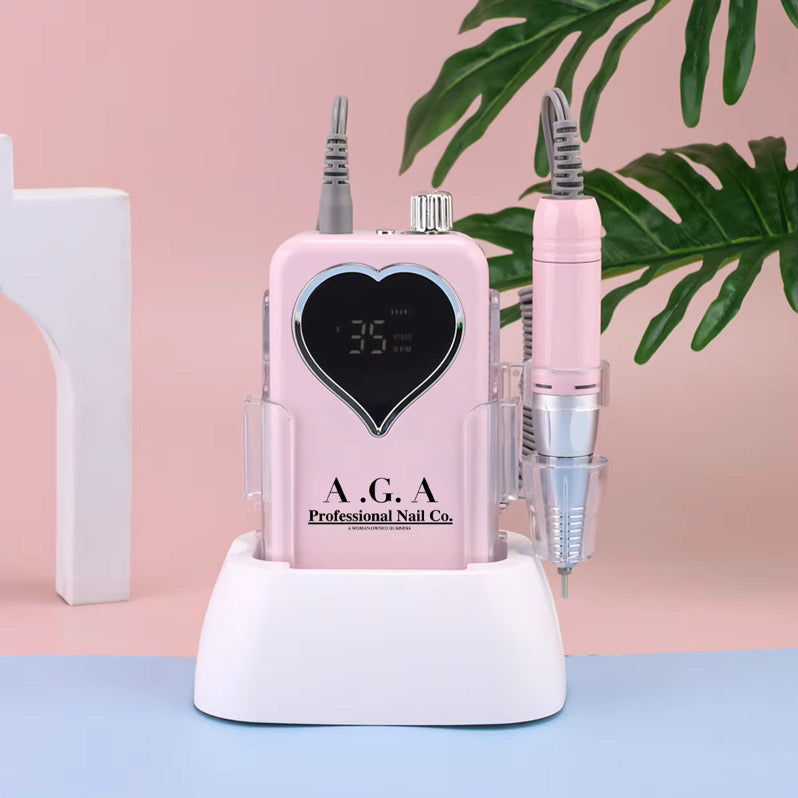 A.G.A carbon brush Handel with stand