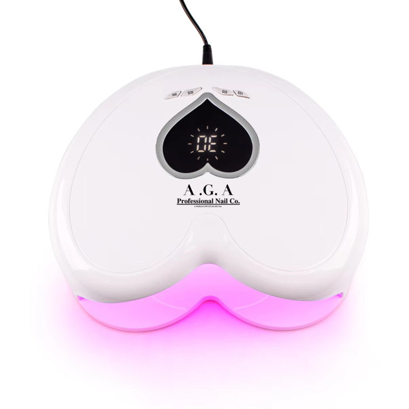 A.G.A white heart shape led lamp