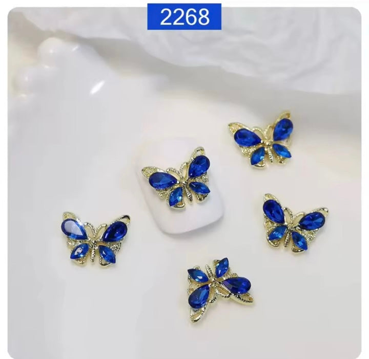 BLUE BUTTERFLY  CHARM