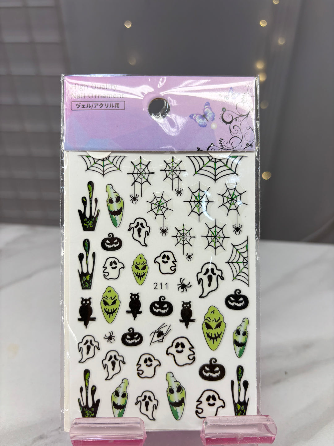 OOGIE HALLOWEEN NAIL STICKER