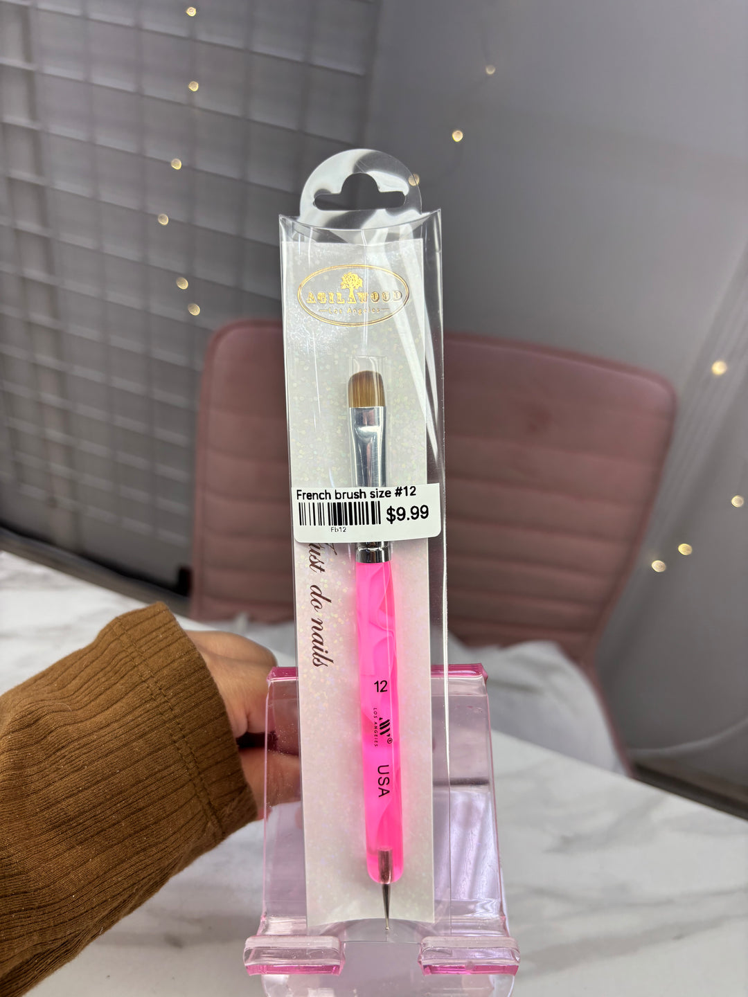 PINK FRENCH BRUSH SIZE #12