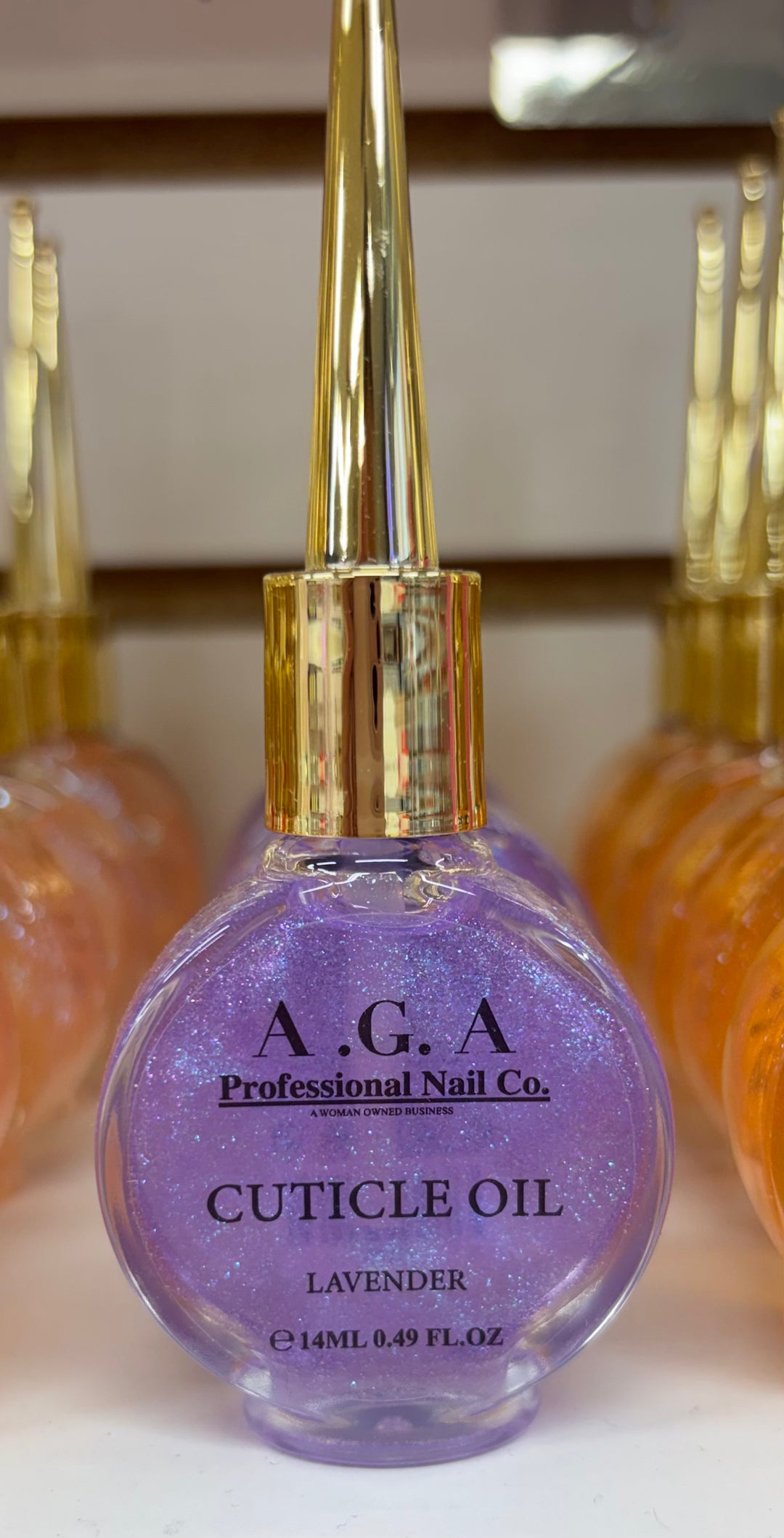 A.G.A LAVENDER  CUTICLE OIL 14ML BOTTLE