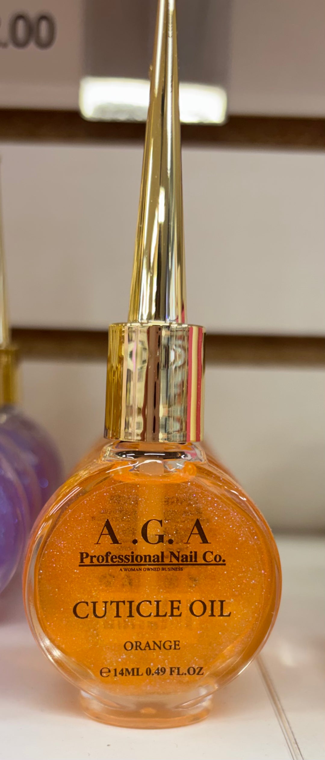 A.G.A ORANGE CUTICLE OIL 14ML BOTTLE