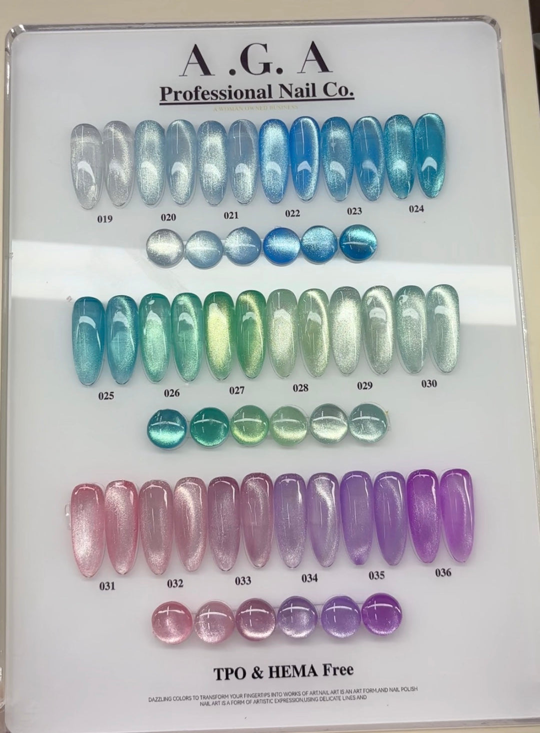 A.G.A PASTEL CAT EYE COLLECTION