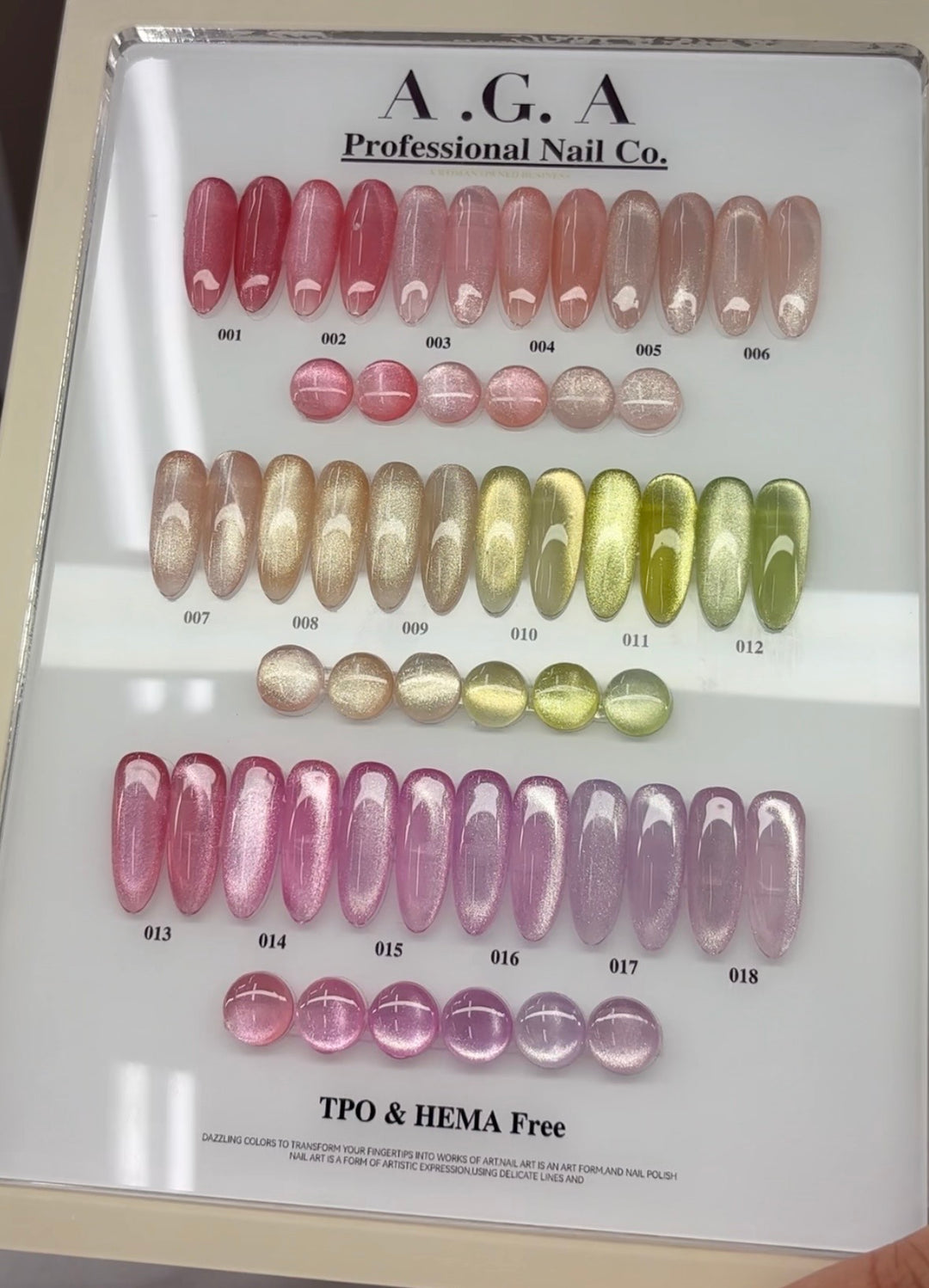 A.G.A PASTEL CAT EYE COLLECTION