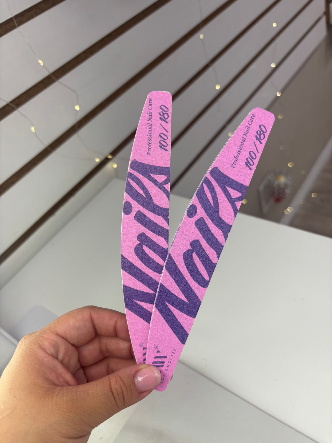 180/100 MOON SHAPE NAIL FILE
