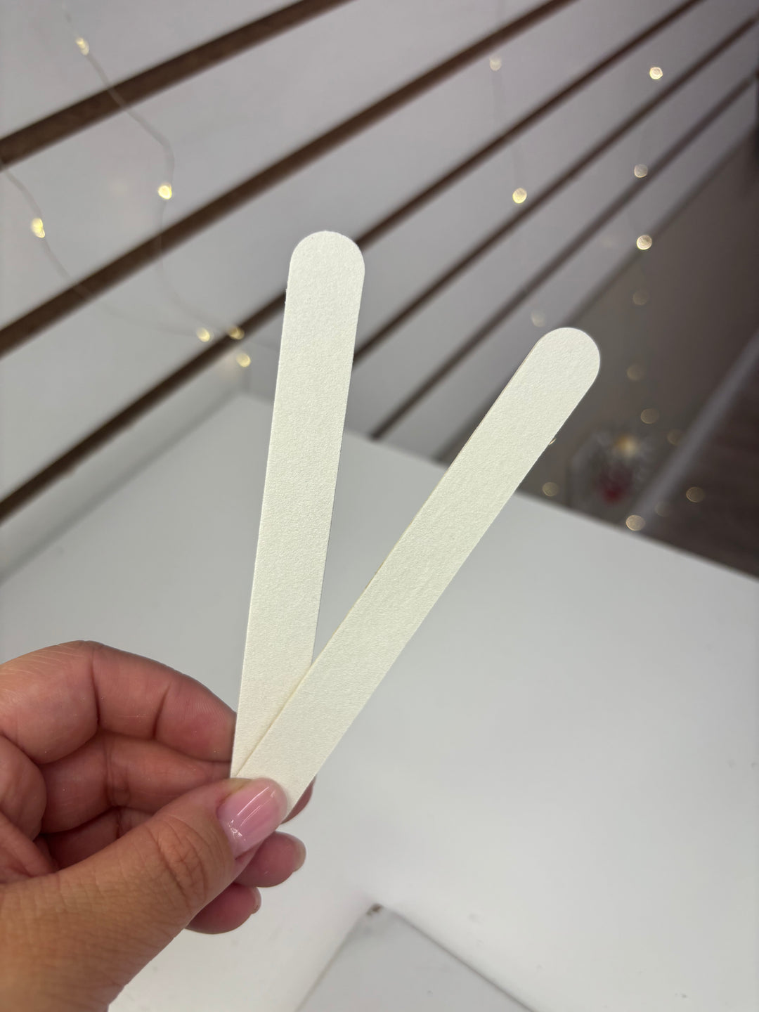 GAZE PLUS 100/100 WHITE MINI NAIL FILE