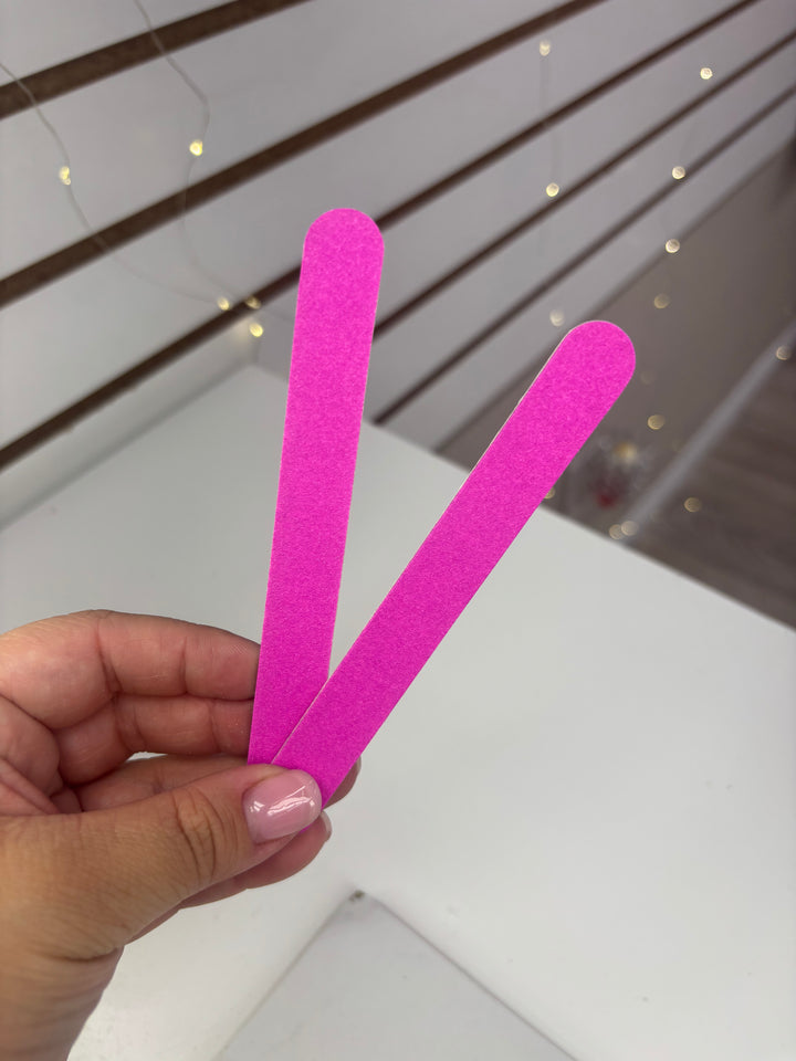 GAZE PLUS 100/100 PINK MINI NAIL FILE