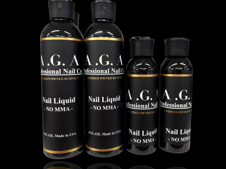 A.G.A TRADITONAL NAIL LIQUID MONOMER 8 oz