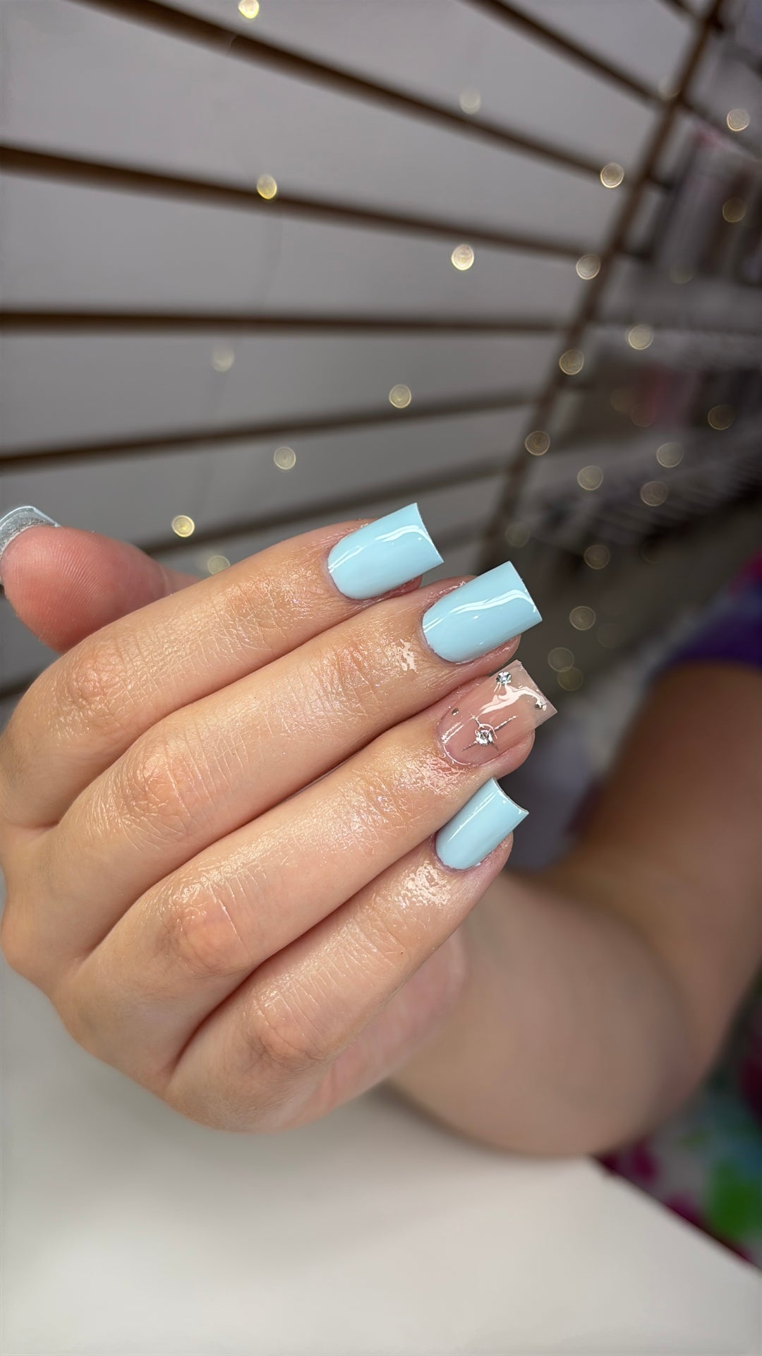 A.G.A X01-65 BLUE GEL POLISH