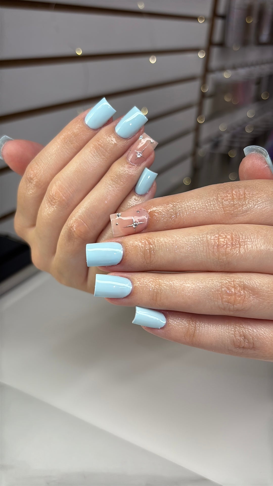 A.G.A X01-65 BLUE GEL POLISH