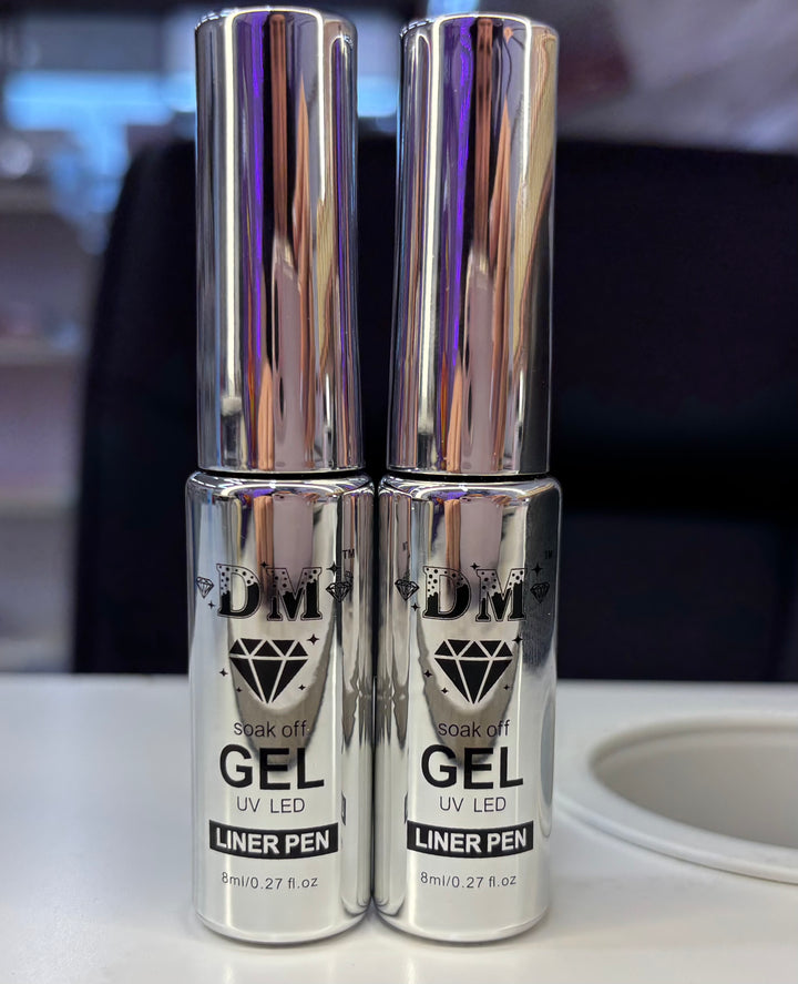 DM SILVER METALIC GEL LINER